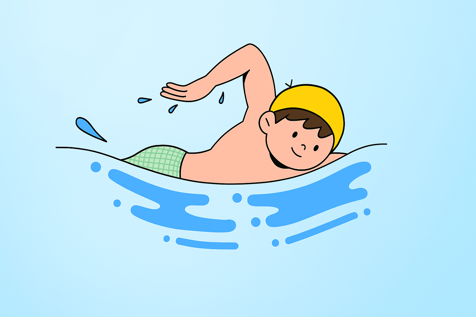 7월 수영 어린이기초반 (월수 17시) 목록 이미지